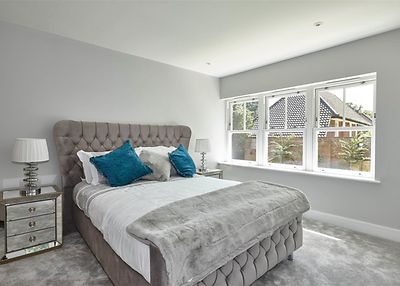 UPVC window in bedroom