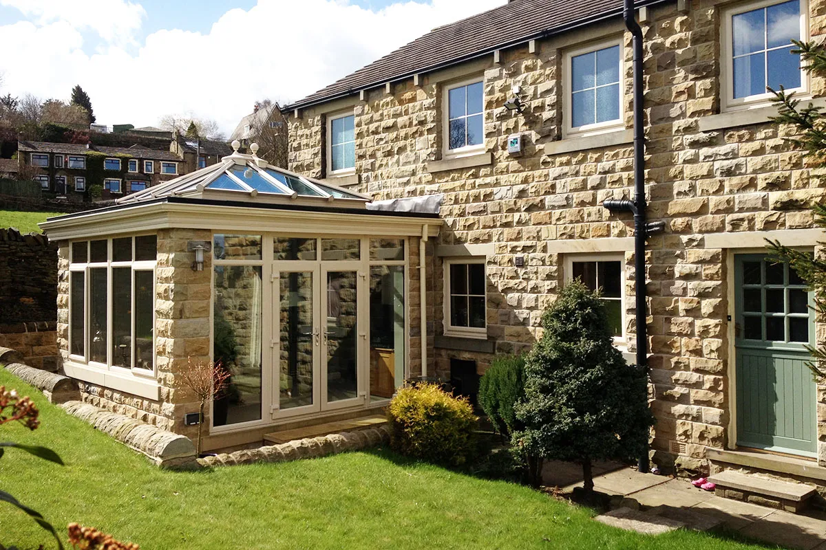 Conservatory extension in Kent House